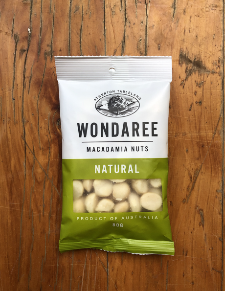 Natural 80g Wondaree Macadamias Natural 80g