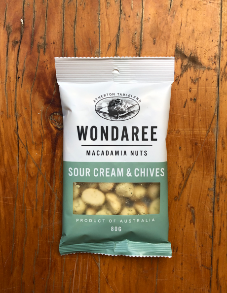 Wondaree Macadamias Sour Cream 80g