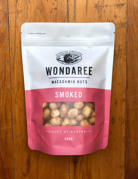 Smoked 400g Wondaree Macadamias Smoked 400g