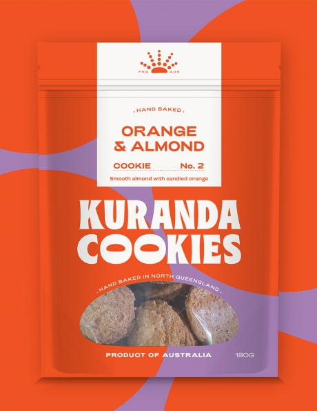 Guilty almonds surrounded by kinky oranges & lemons 180g