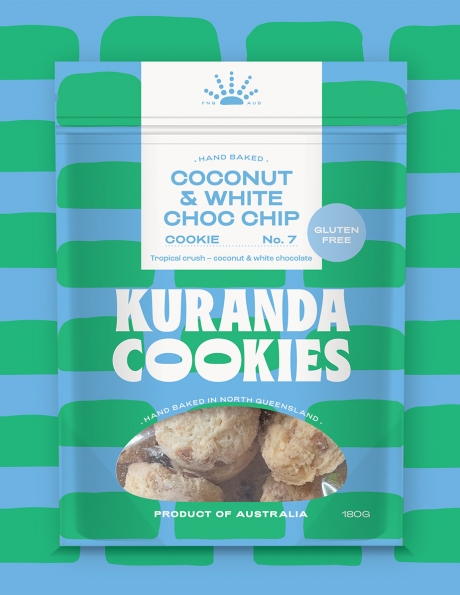Sneaky white Swiss chocolate arrested with crushed coconut GF 180g Sneaky white Swiss chocolate arrested with crushed coconut GF 180g