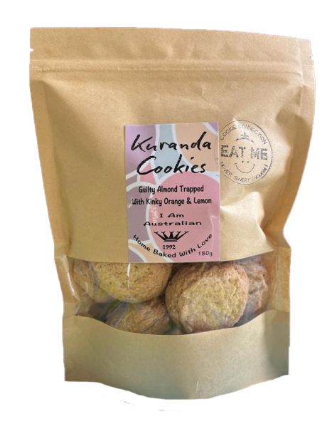 Guilty almonds surrounded by kinky oranges & lemons 30g
