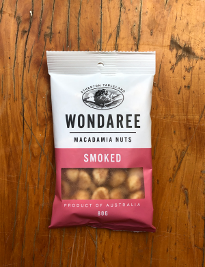 Wondaree Macadamias Smoked 80g