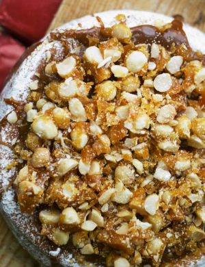 Wondaree Caramel & macadamia Cheescake Wondaree Caramel & macadamia Cheescake
