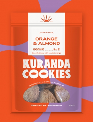 Guilty almonds surrounded by kinky oranges & lemons 180g